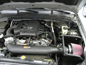 Nissan Frontier Performance Air Intake - K&N Engineering - AirCharger - `08-`09